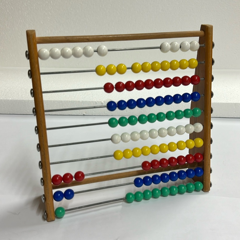 Colorful Abacus Counting Aid for Children